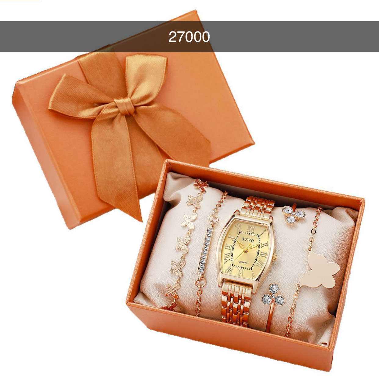 Coffret femme en acier inoxydable
